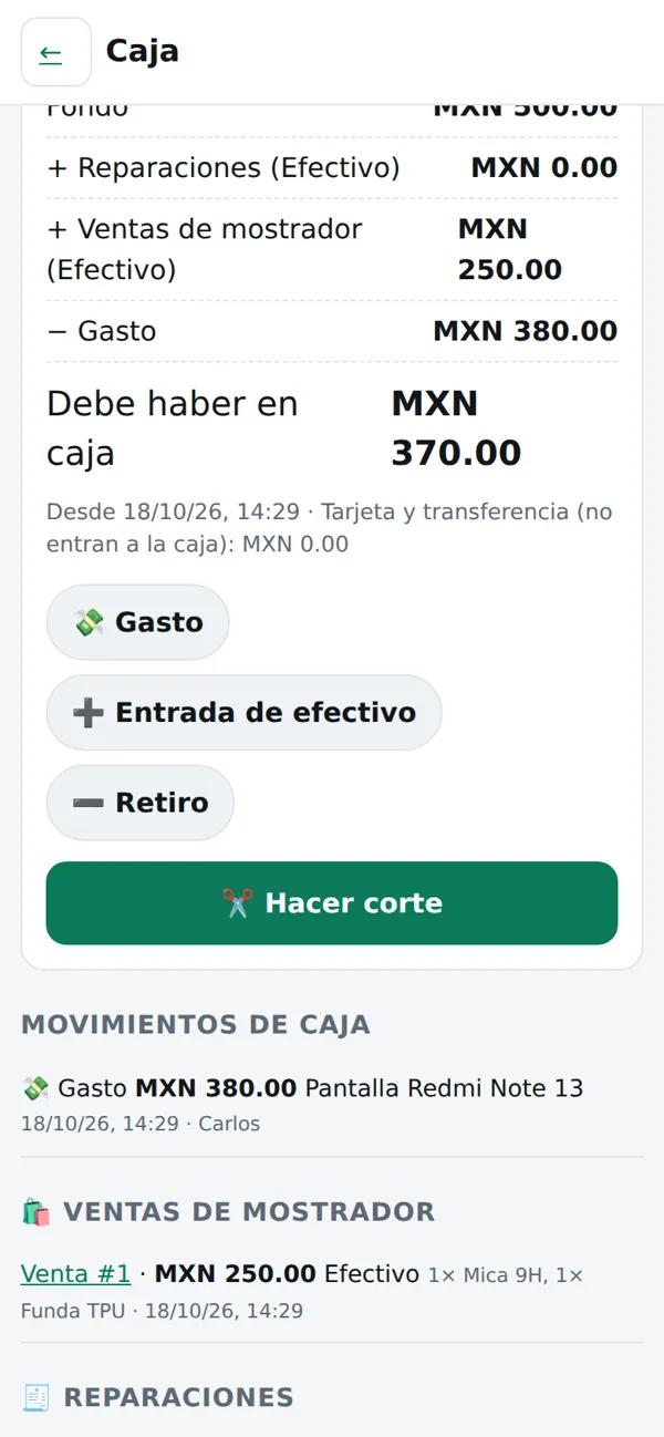 Caja chica